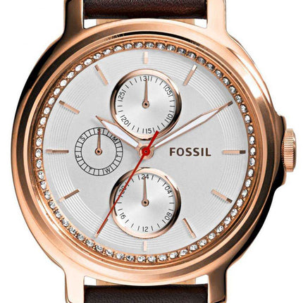 Fossil Chelsey Multifunzione Quarzo Cristalli ES3594 Orologio da donna