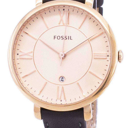 Fossil Jacqueline Quartz Gray Leather ES3707 Orologio da donna
