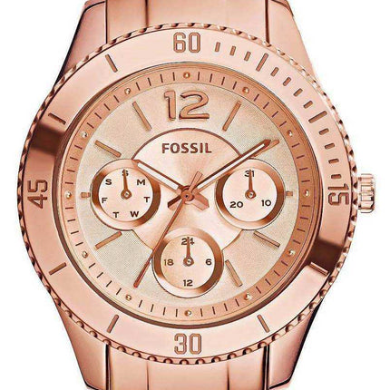 Orologio donna Fossil Stella multifunzione in acciaio inossidabile oro ES3815