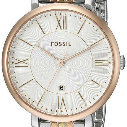 Fossil Jacqueline Silver Dial ES3844 Orologio da donna