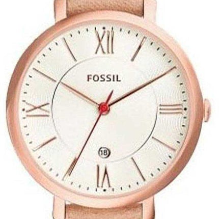 Fossil Jacqueline Leather Strap ES3870SET Orologio da donna