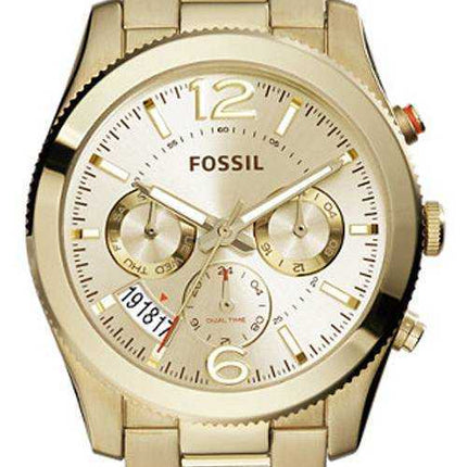 Orologio da donna Fossil Perfect Boyfriend Multifunction Dual Time ES3884
