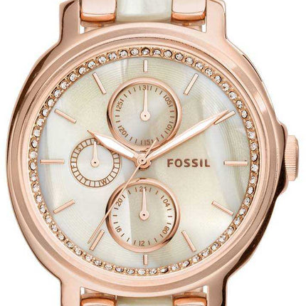 Fossil Chelsey Quarzo Oro rosa Acciaio inossidabile ES3890 Orologio da donna