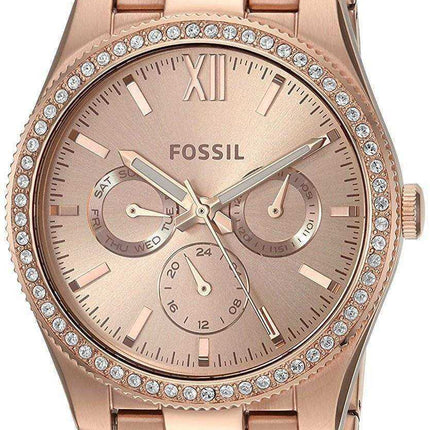 Orologio donna Fossil Scarlette multifunzione quarzo con diamante accento ES4315