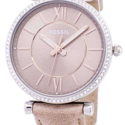 Fossil Carlie con tre sfere e diamanti al quarzo con accenti ES4343 - Orologio da donna