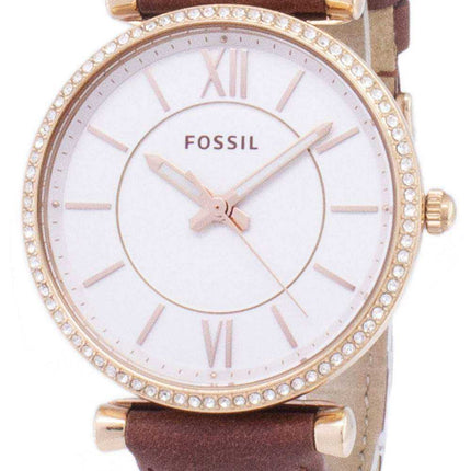 Fossil Carlie ES4428 Diamond Quartz Analog's Watch da donna