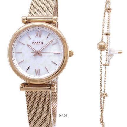 Fossil Carlie Quartz ES4443SET Orologio da donna