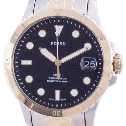 Orologio da donna Fossil FB-01 con quadrante nero al quarzo ES4745 100M