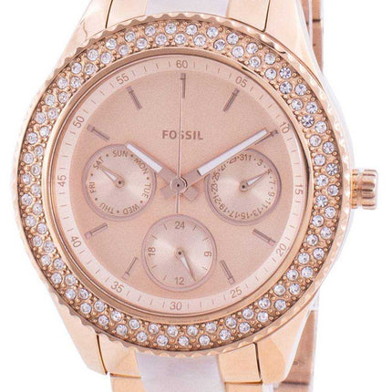 Orologio da donna Fossil Stella ES4755 al quarzo con accenti di diamanti