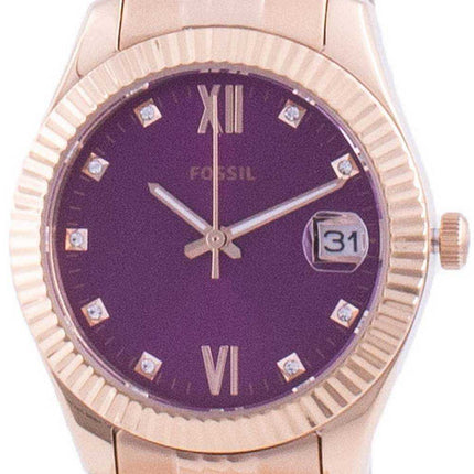 Fossil Scarlette Mini Diamond Accents Quartz ES4900 Orologio da donna