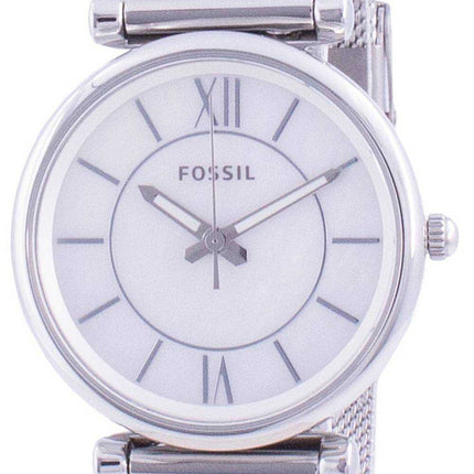 Orologio da donna Fossil Carlie con quadrante in madreperla al quarzo in acciaio inossidabile ES4919
