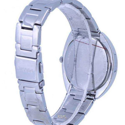 Orologio da donna Fossil Gabby Crystal accenti in acciaio inossidabile quadrante rosso al quarzo ES5126