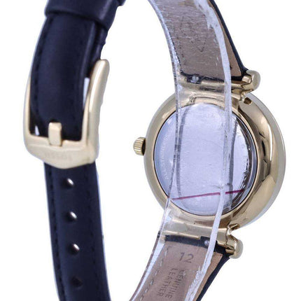 Orologio da donna Fossil Carlie Crystal accenti in pelle quadrante argento al quarzo ES5127