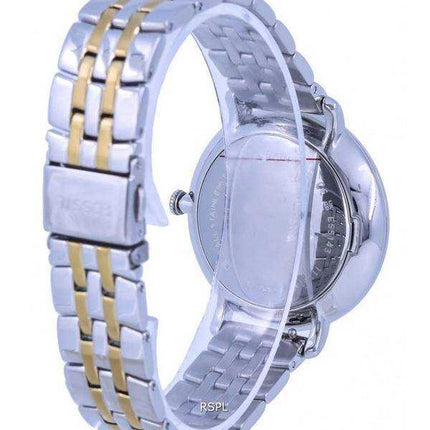 Orologio da donna Fossil Jacqueline bicolore in acciaio inossidabile con quadrante nero al quarzo ES5143