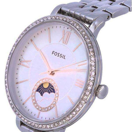 Fossil Jacqueline Sun Moon White Mother Of Pearl Dial Quartz ES5164 Orologio da donna