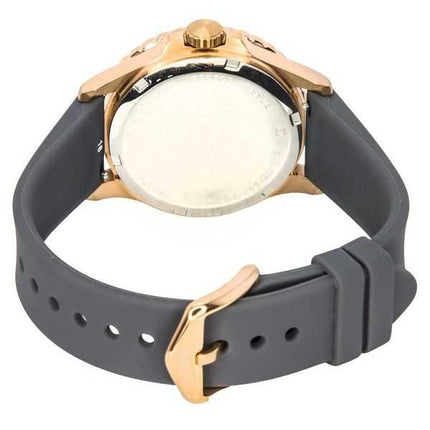 Orologio da donna Fossil FB-01 cinturino in silicone quadrante grigio quarzo ES5293 100M