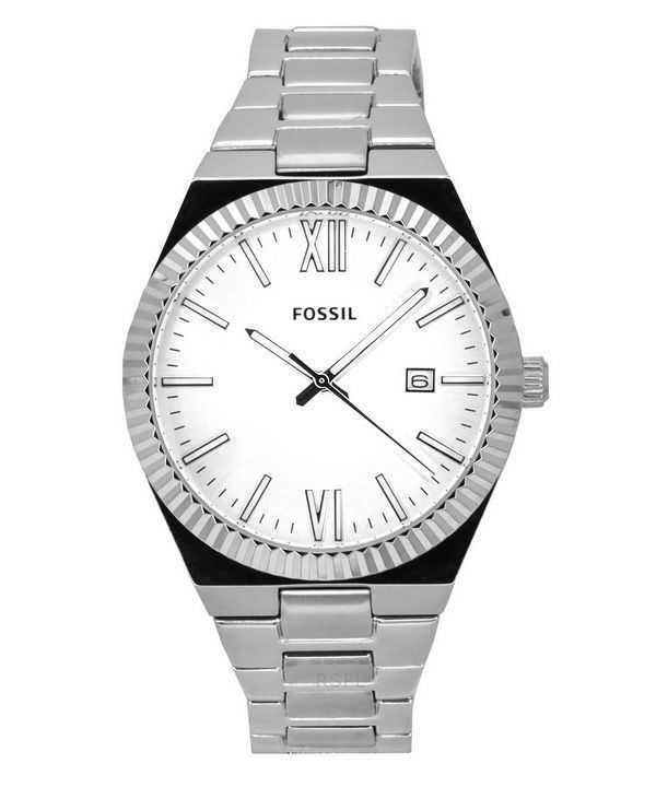 Orologio da donna Fossil Scarlette in acciaio inossidabile con quadrante argentato al quarzo ES5300
