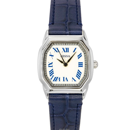 Orologio da donna Fossil Harlow Croco in pelle e quadrante color crema al quarzo ES5425