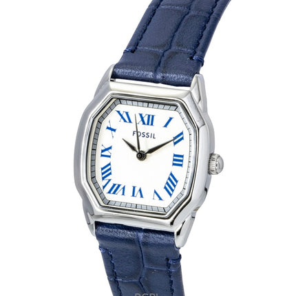 Orologio da donna Fossil Harlow Croco in pelle e quadrante color crema al quarzo ES5425