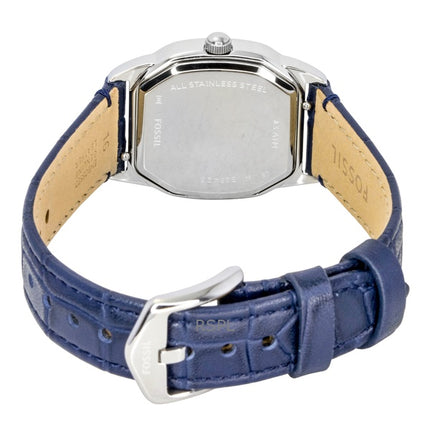 Orologio da donna Fossil Harlow Croco in pelle e quadrante color crema al quarzo ES5425
