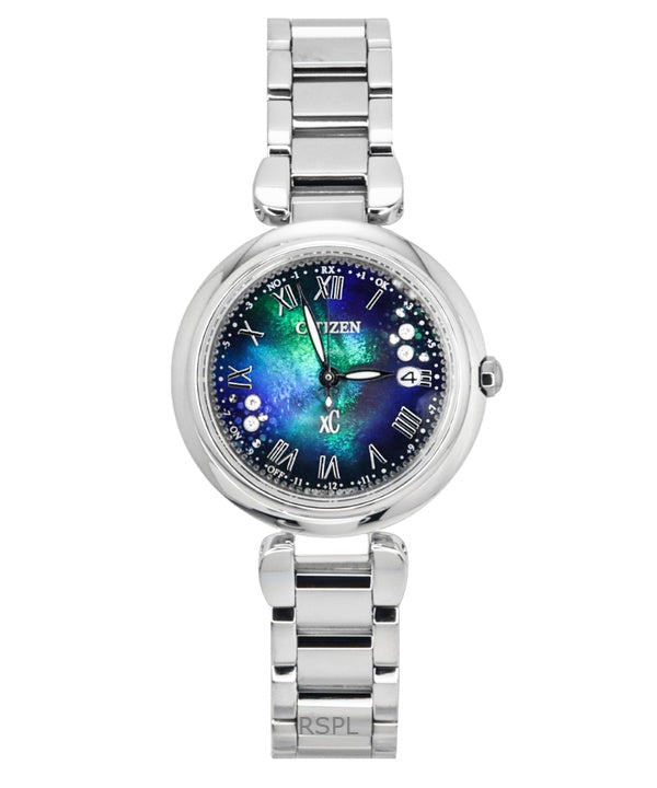 Orologio da donna Citizen xC Mizu Super Titanium in edizione limitata con quadrante blu Eco-Drive ES9460-61L