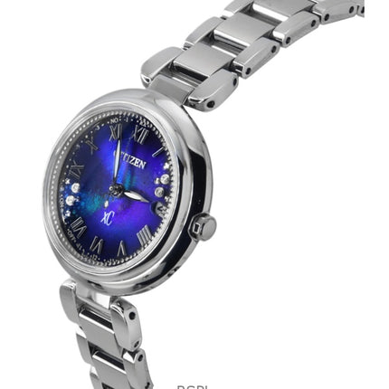 Orologio da donna Citizen xC Mizu Super Titanium in edizione limitata con quadrante blu Eco-Drive ES9460-61L