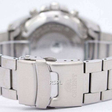 Orient Orologio automatico da uomo con calendario a più anni. Orologio mondiale da uomo EU0B002D