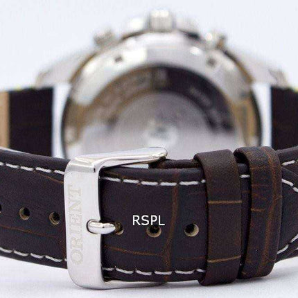 Orientare orologio automatico per più uomini del calendario mondiale EU0B003F