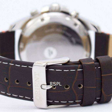 Orient Orologio automatico da uomo con calendario a più anni. World Time EU0B004T