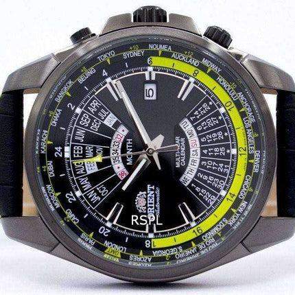 Orientare il calendario di un orologio automatico di diversi anni del mondo EU0B005B