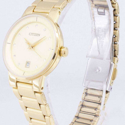 Orologio da donna analogico con quarzo analogico al quarzo EU6012-58P Citizen