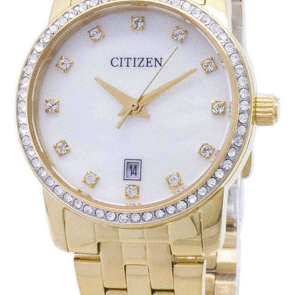 Orologio da donna con quarzo analogico al quarzo analogico EU6032-51D Citizen