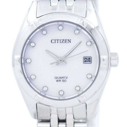 Orologio da donna Citizen Analog Quartz Diamond Accent EU6050-59D