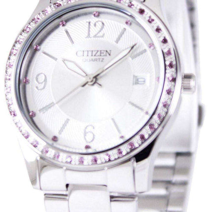 Citizen Quartz Pink Swarovski Elements EV0040-59A Orologio da donna