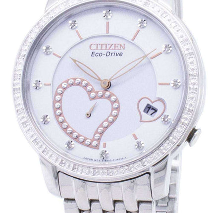 Citizen Eco-Drive EV1000-58A Diamond Accents analogico orologio da donna