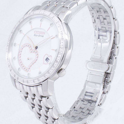 Citizen Eco-Drive EV1000-58A Diamond Accents analogico orologio da donna