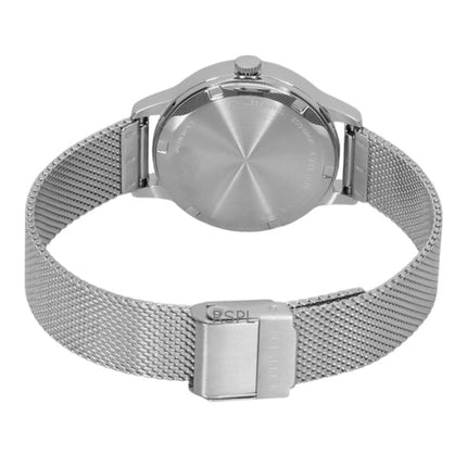 Orologio da donna Citizen Elegance in acciaio inossidabile con quadrante blu Eco-Drive EW2621-75M 100M