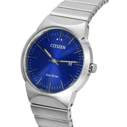 Orologio da donna Citizen Axiom in acciaio inossidabile con quadrante blu Eco-Drive EW2670-53L
