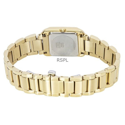 Orologio da donna Citizen L in acciaio inossidabile color oro con quadrante in madreperla Eco-Drive EW5602-81D