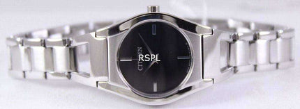 Orologio da donna analogico al quarzo analogico al quarzo nero Citizen EX0320-50E
