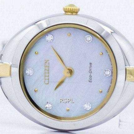 Citizen Eco-Drive Silhouette Diamond Accent EX1434-55D Orologio da donna