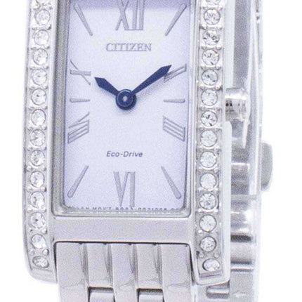 Orologio da donna analogico analogico con diamanti Diamond Eco-Drive EX1470-86A