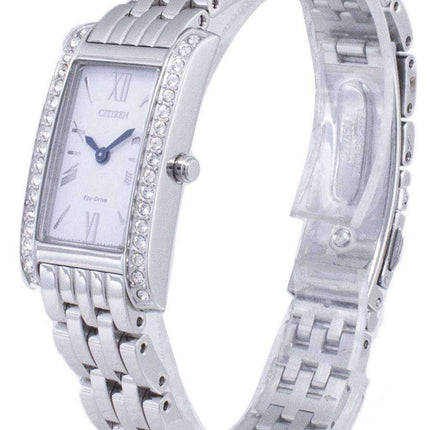 Orologio da donna analogico analogico con diamanti Diamond Eco-Drive EX1470-86A