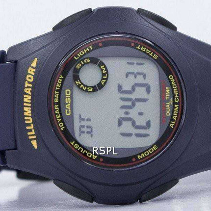 Orologio da uomo Casio Illuminator Dual Time Alarm Chrono F-200W-2ASDF F200W-2ASDF