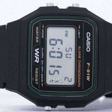 Orologio da uomo cronografo sportivo Casio F-91W-3SDG F91W-3SDG