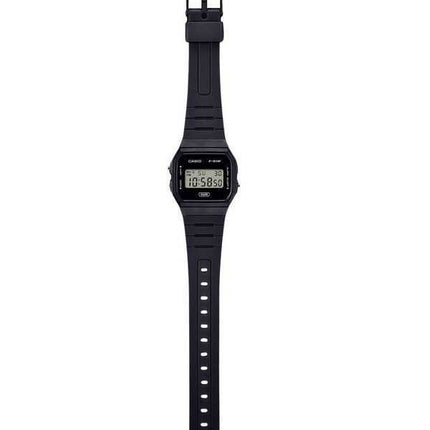 Casio POP Digital Nero Cinturino in Resina a Base Biologica Quarzo F-91WB-1A Orologio Unisex