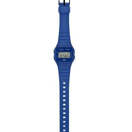 Casio POP Digital Blue Bio Based Resin Strap Quartz F-91WB-2A1 Orologio unisex