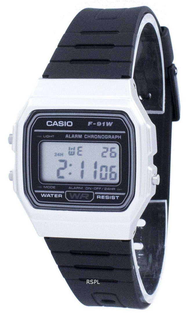 Casio Vintage Chronograph Alarm Digital F-91WM-7A F91WM-7A Orologio unisex