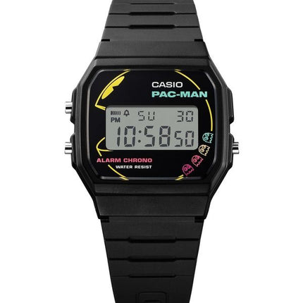 Casio Standard Digital PAC-MAN Collaboration Cinturino in resina bio-based al quarzo F-91WPC-1A Orologio unisex
