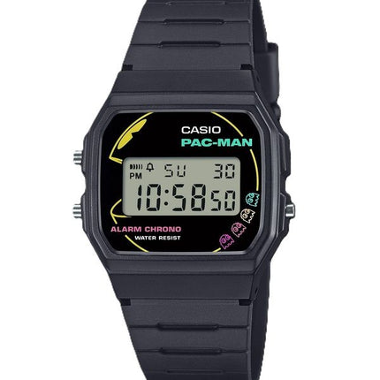 Casio Standard Digital PAC-MAN Collaboration Cinturino in resina bio-based al quarzo F-91WPC-1A Orologio unisex